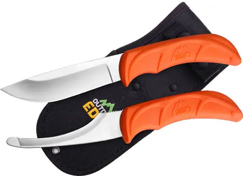 Outdoor Edge Jaeger-Pair Skinning and Gutting Knife Combo