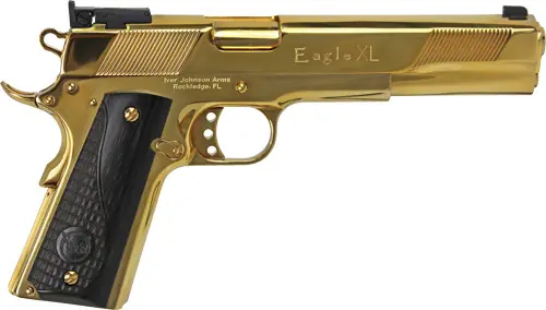 24K Gold Black Woodiver Johnson Eagle XL 10MM 6"