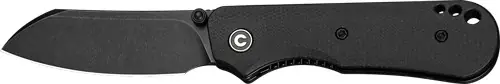 CIVIVI Crabby 2.7" Black Canvas Micarta Stonewash Knife