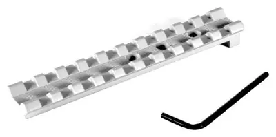 SilverEGW Picatinny Rail Scope Base for S&W Revolver