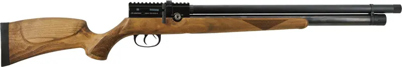 JTS Airacuda Standard PCP .25 Cal Air Rifle with 10-Shot Magazine, 900 FPS