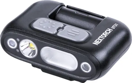 Nextorch UT31 Rechargeable Cap Light - 220 Lumens, Red/Blue/White