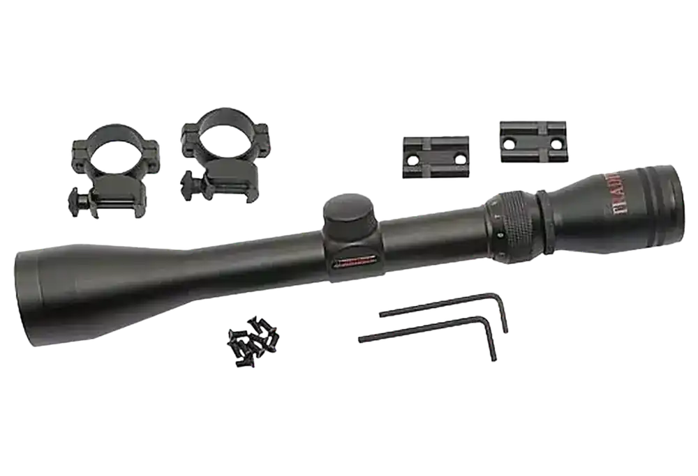 Traditions A1171 Muzzleloader Scope Pack with 3-9x40mm Duplex Reticle and Mounting Accessories