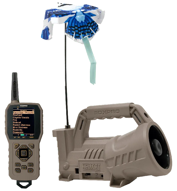 Foxpro HELLCATPRO Predator Call with TX1000 Transmitter - Tan ABS Polymer
