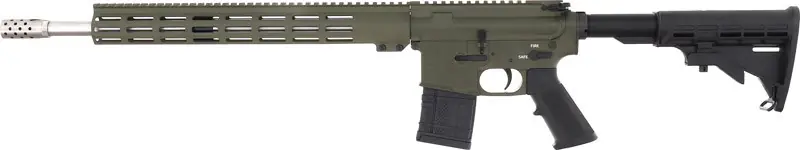 18" Stainless Steel Barrel OD Green GLFA AR-15 .450 Bushmaster