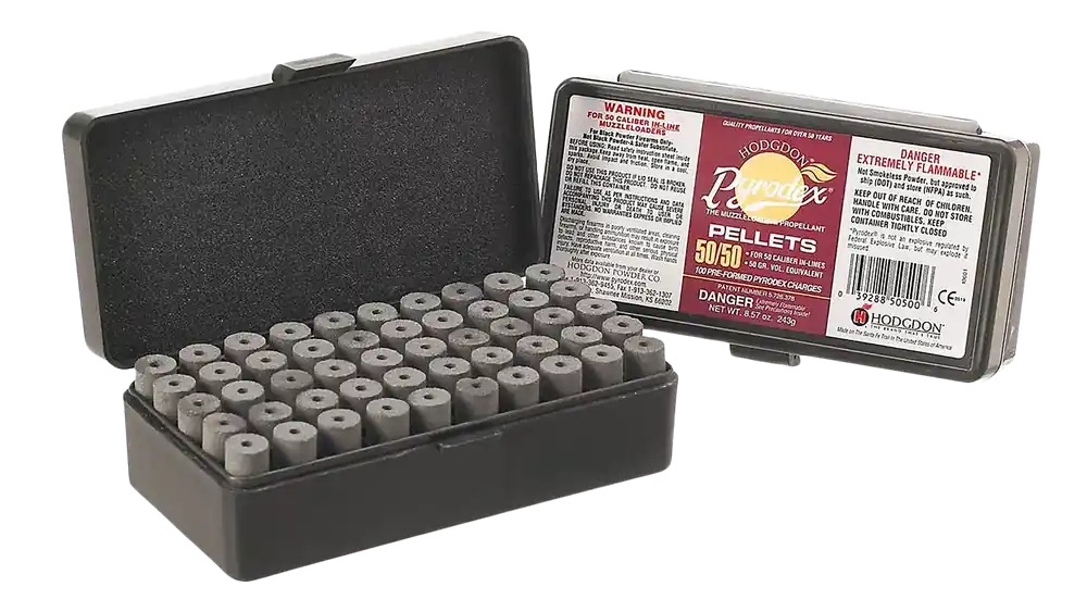 Hodgdon Pyrodex 50/50 Muzzleloading Pellets 50gr - Box of 100