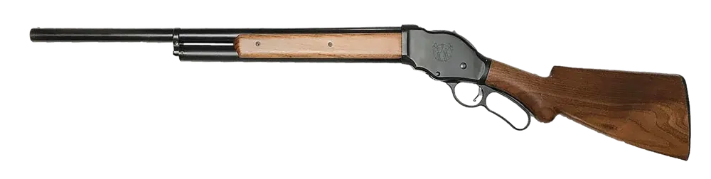 Cimarron CL188726 12 Gauge Lever Action Shotgun with Blued Steel Barrel & Walnut Stock