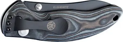 Hogue EX-04 4" Upswept Folder with Black/Grey G-Mascus G-10 Handle