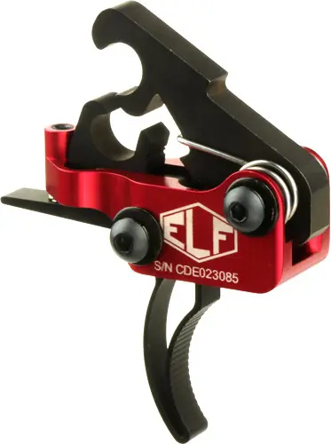 AR-15 Match Trigger: PRO Curved Pro Lock 2.75-4 lbs Self-Timing Trigger System