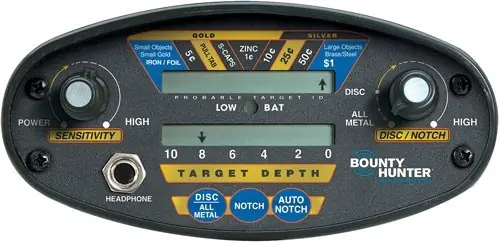 Advanced Metal Detector: Bounty Hunter Quick Draw II