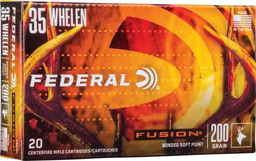 Federal Fusion 35 Whelen 200gr Ammunition - 20 Rounds per Box, 10 Boxes per Case