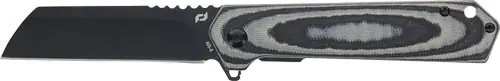 3.25" AUS-10 Black/Grey Lamschrade Lateral Folding Knife