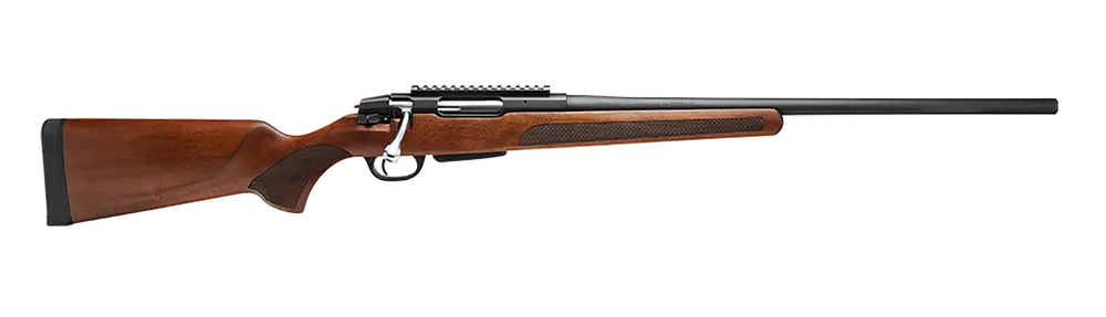 Stevens 19059 334 Bolt Action Rifle - .270 Win, 20" Barrel, Matte Black Finish, Turkish Walnut Stock
