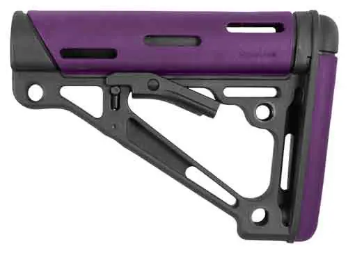 MIL-SPEC Purple Rubber AR-15 Collapsible Stock