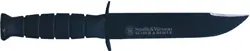 6" Fixed Blade Black S/SS&W Knife for Search and Rescue