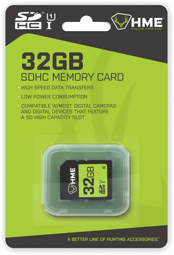 32GB HME SD Memory Card - Single Pack