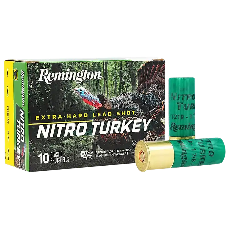 Remington Nitro Turkey 12 Gauge 3" Shotgun Shells - 10 Box/Case