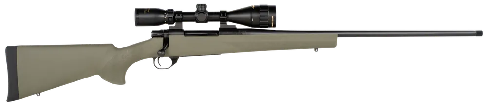 Howa M1500 Gamepro Gen2 300 Win Mag Rifle with Scope and Green Hogue Stock