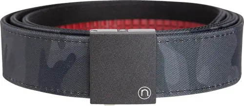 Nexbelt Supreme Appendix EDC Gun Belt 1.5" Black Camo Up to 50"