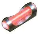 Fiber Optic Red TruGlo Sight Long Bead 2.6mm Thread