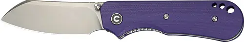 CIVIVI Crabby 2.7" G-10 Purple Stonewash Liner Lock Knife