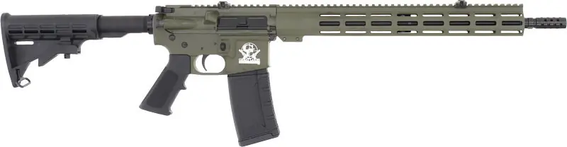 16" OD Green GLFA AR-15 Rifle .223 Wylde Nitride Barrel