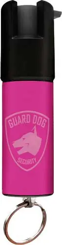 Pinkguard Dog Keychain Pocket Pepper Spray 1/2 Ounce
