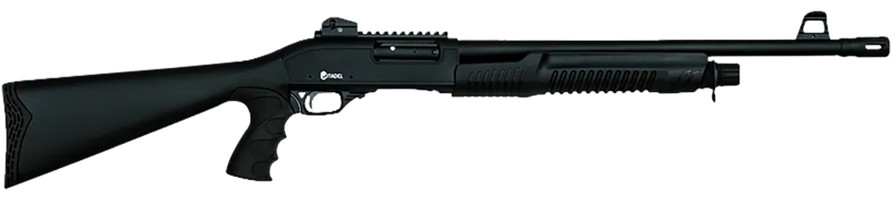 Citadel 12 Gauge Pump Shotgun with 20" Barrel and Black Synthetic Stock