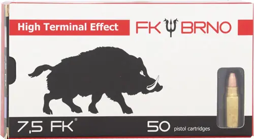 Lead-Free FK BRNO 7.5 F5 95GR Hollow Point Ammo - 50 Rounds per Box