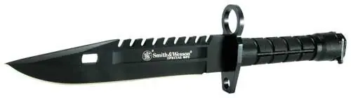 Special Ops M-9 Bayonet: 7.8" Fixed Blade by BlackS&W