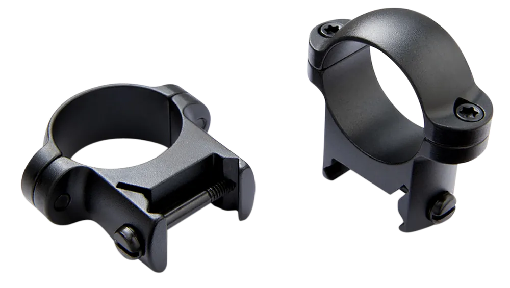 Burris Zee Rings 1" Low Black Gloss 420080