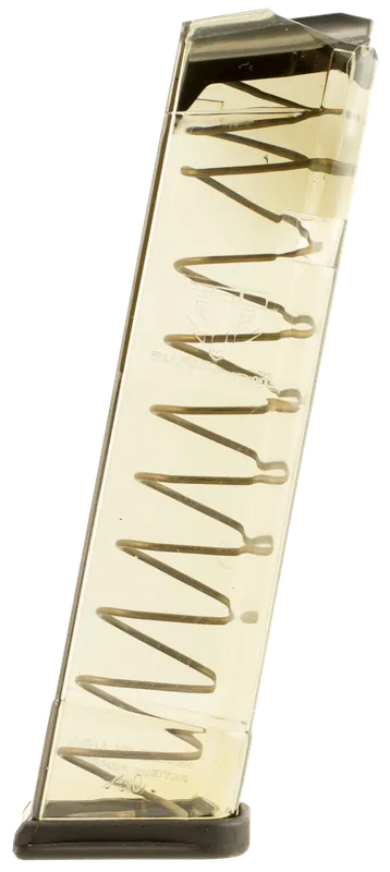 ETS Group GLK22140 19-Round Clear Polymer Magazine for Glock 22/23/24/27/35 Gen1-4 .40 S&W