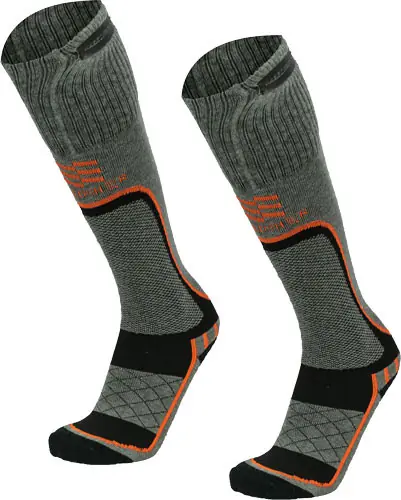 Men's Premium Merino HTD Socks Gray XL - Mobile Warming 2.0