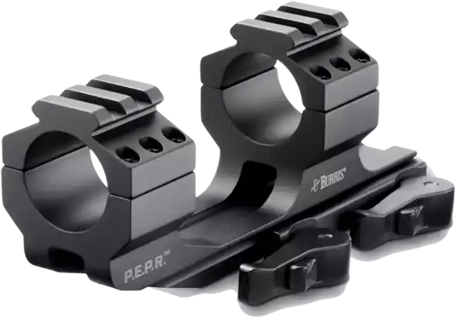 Burris 410342 AR-P.E.P.R 30mm Quick Detach Scope Mount/Ring Combo - Matte Black