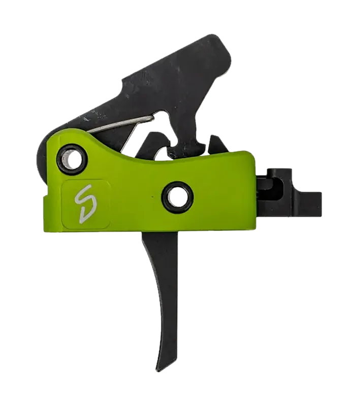 Stern Defense H2S Drop-In Trigger for AR10/AR15 - Green Model 009H2SD1M