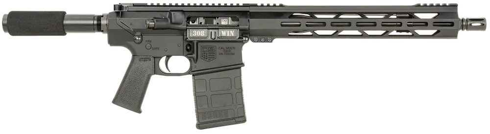 Diamondback DB10 .308 Win Rifle with 20+1 Capacity, 13.5" Barrel, Black Finish, Carbon Lower, 9" M-LOK Handguard, and Magpul Grip