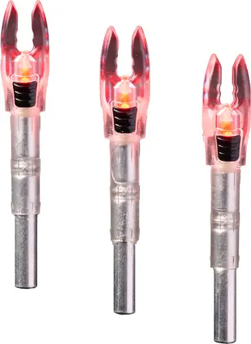 Universal Red 3-Pack Knockturnal Shift Lighted Nock