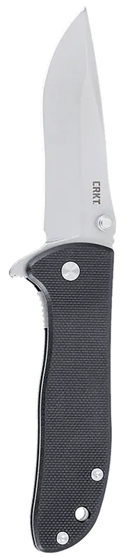 CRKT 6450D2 Drifter EDC Folding Knife with Stonewashed D2 Blade and G10 Handle