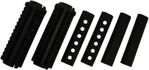 MFT 6" Polymer Quad Rail Handguard for AR15/M16 - Black