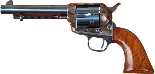Cimarron USV Artillery 45LC 5.5" Revolver in Charcoal Blue Finish
