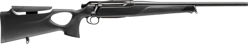 Sauer 80117651 505 Synchro XT .270 Win Mag Rifle with Titanium Gray Threaded Barrel and Adjustable Synthetic Stock