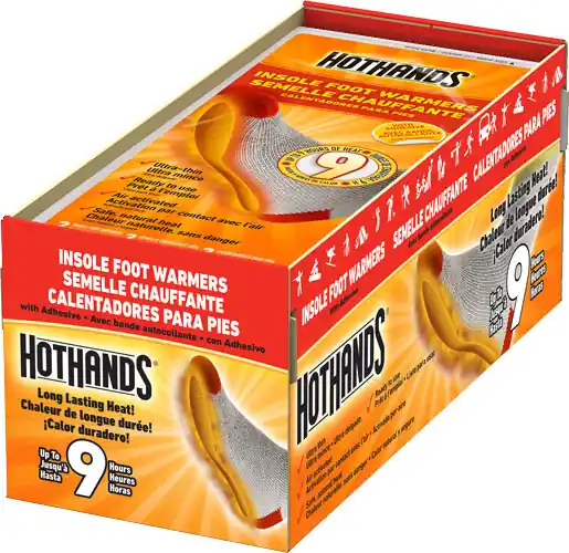 PAIRS 9-HOUR ADHESIVE HOTHANDS INSOLE FOOT WARMER 16-PACK