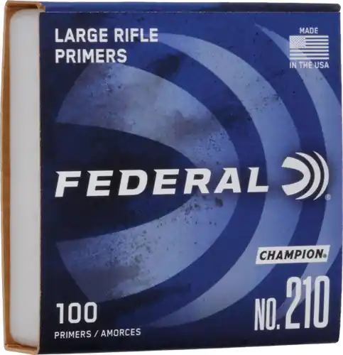 5000 Pack Case of Federal Large Rifle Primers