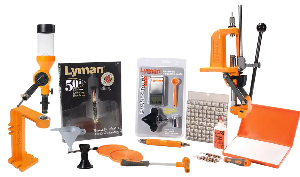 Lyman Brass Smith Victory Press Reloading Kit - Single Hole Cast Iron Model 7810360