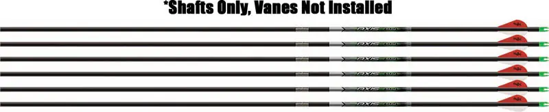 SHAFTS 12-PACK MATCH GRADE EASTON AXIS PRO 5MM 400 ARROWS
