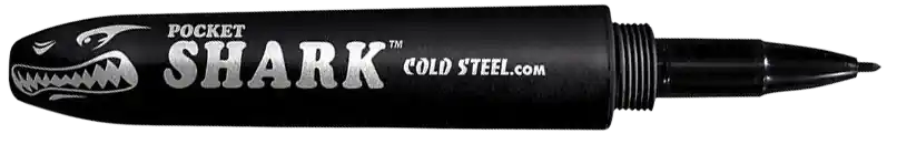 Cold Steel CS91SPB Pocket Shark - 6.5" Black Polymer Pen