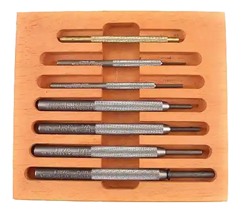 Lyman 7-Piece Steel Gunsmith Punch Set 7031273