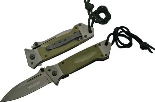 Rite Edge 3.5" G10 Assisted Folder with OD Green Handle
