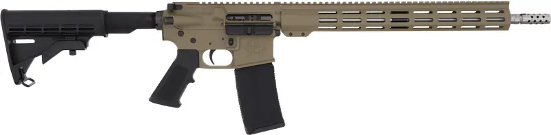 16" Stainless Steel Barrel Flat Dark Earth GLFA AR-15 Rifle .223 Wylde