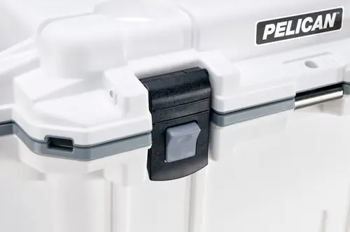 Elite White/Gray Pelican Coolers IM 50 Quart